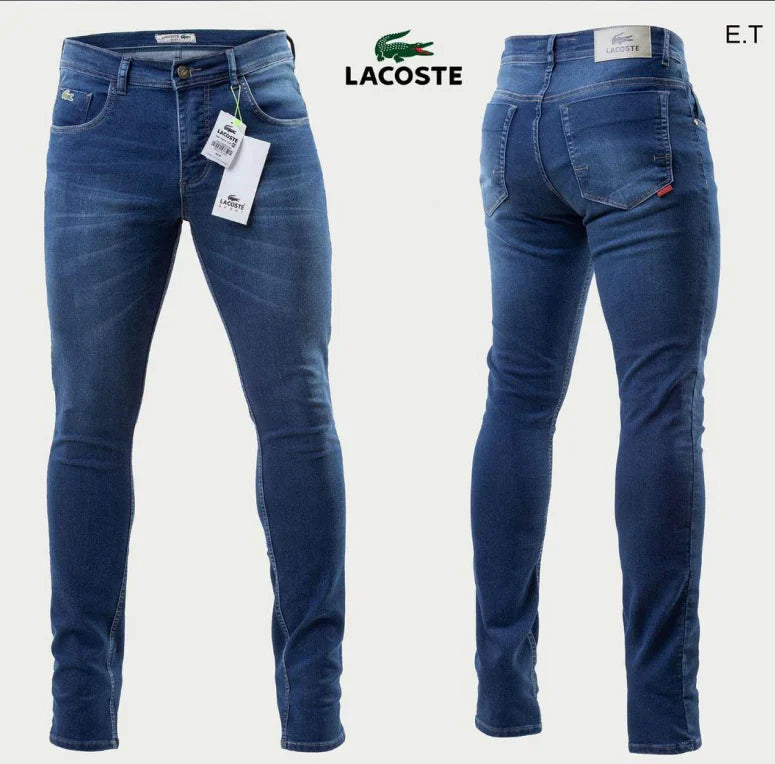KIT 05 CALÇA + 5 CAMISAS REGULAR FIT LACOSTE 100% ALGODÃO PIMA (DE 299 POR 149)