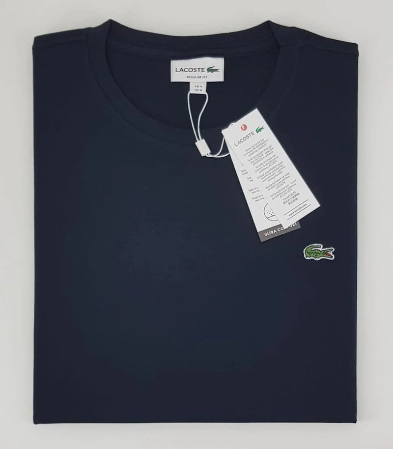 KIT 05 CALÇA + 5 CAMISAS REGULAR FIT LACOSTE 100% ALGODÃO PIMA (DE 299 POR 149)