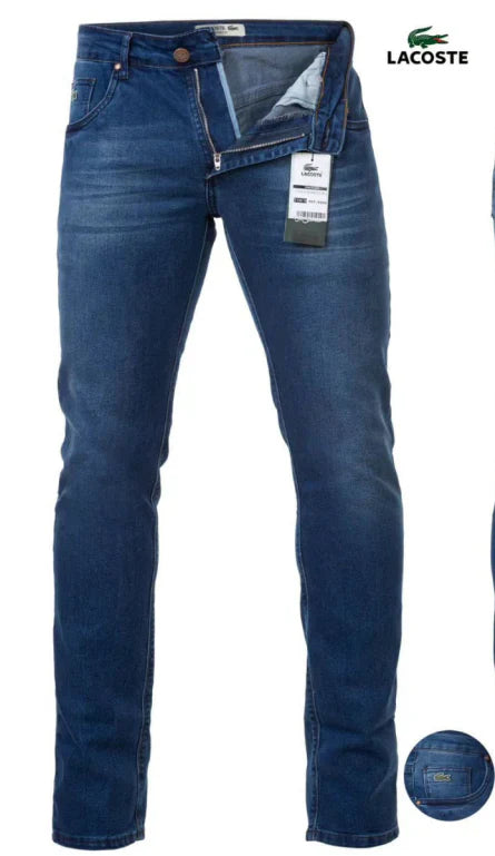 KIT 05 CALÇA + 5 CAMISAS REGULAR FIT LACOSTE 100% ALGODÃO PIMA (DE 299 POR 149)