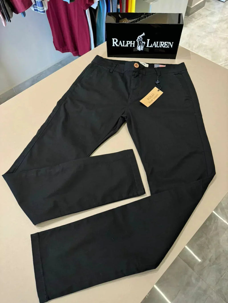 Kit 05 Calças de sarja Cores Sortidas Ralph Laurem + 01 Cinto de brinde hoje